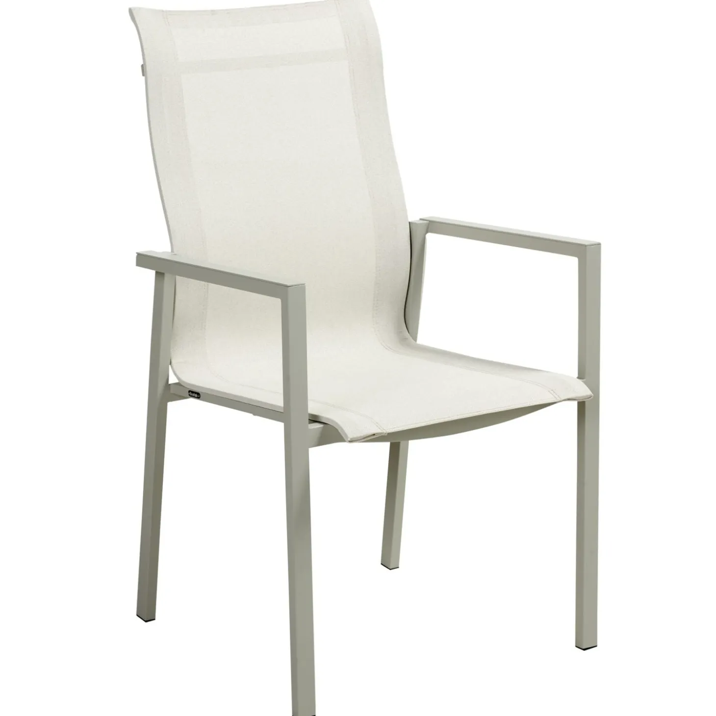 Comfy Karmstol Light Grey/Off-White