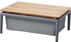 Conic Box Bord Ljusgrå