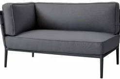 Conic 2-sits Soffa Höger Grå