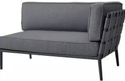 Conic 2-sits Soffa Vänster Grå