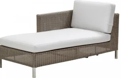 Connect Chaiselounge Taupe Höger