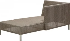Connect Chaiselounge Taupe Vänster