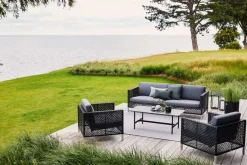 Connect 3-sits Soffa Svart