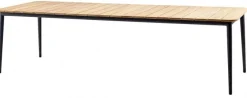 Core Bord 274x90cm Teak / Lava Grå