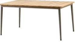 Core Bord 160x90cm Teak / Taupe