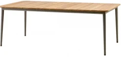Core Bord 210x90cm Teak / Taupe