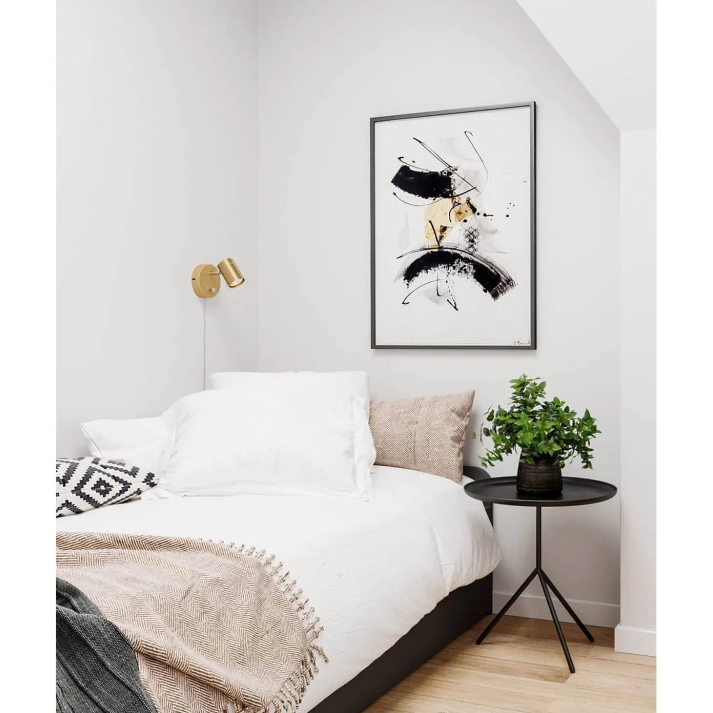 Correct Vägglampa Guld