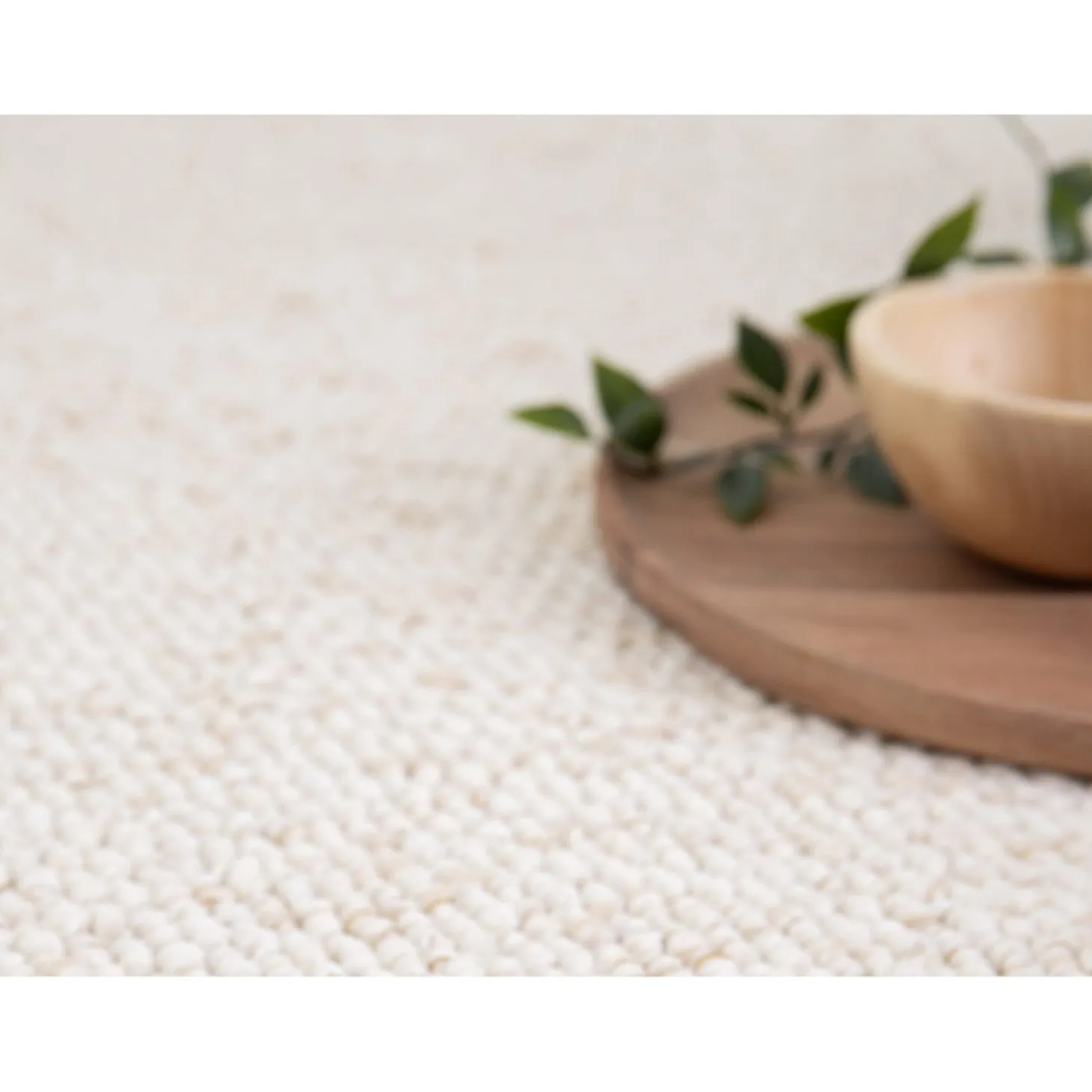 Cozy Innematta 160x230 cm Vit