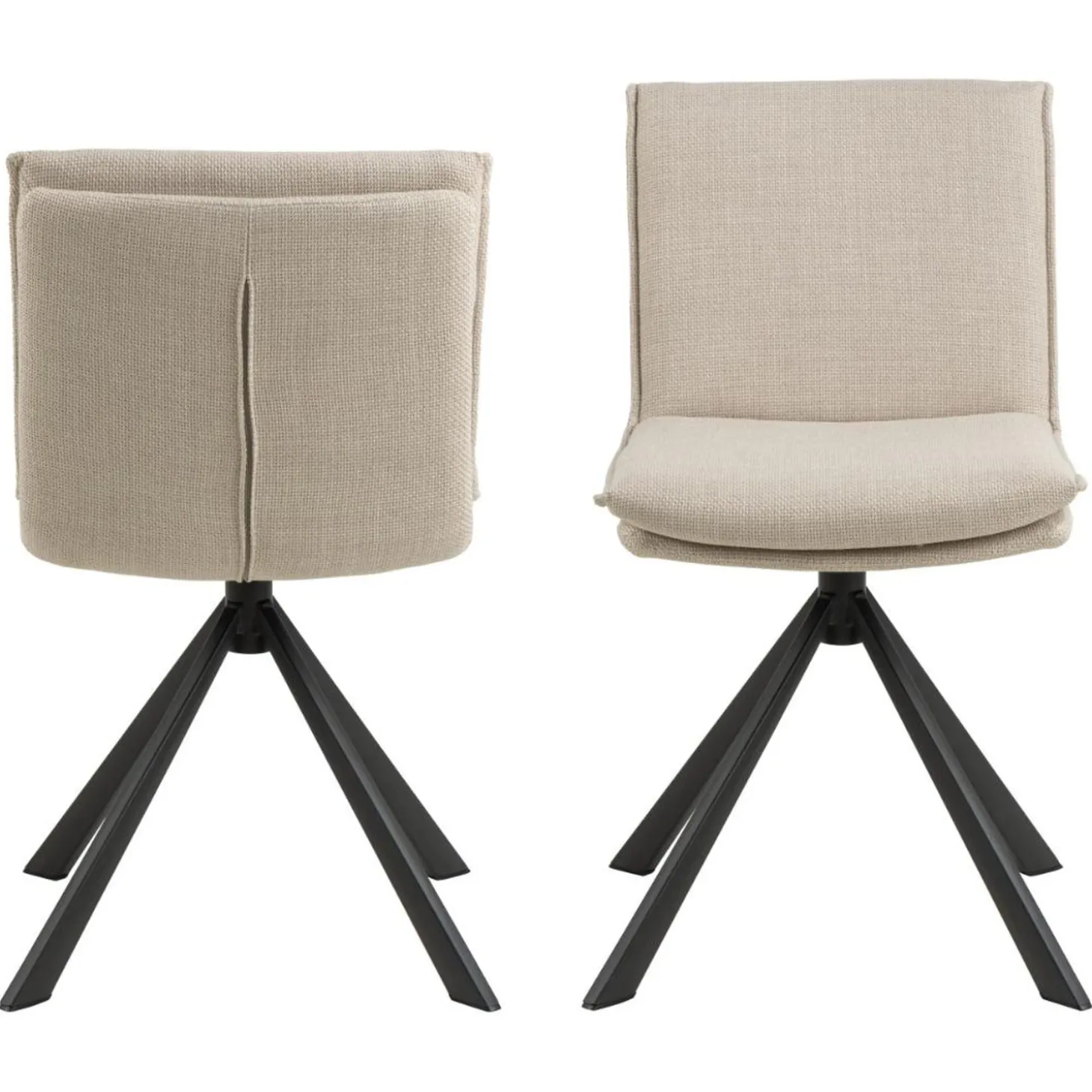 Cranston Matstol Basel tyg Beige