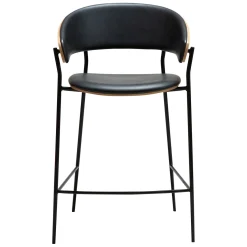 Crib Barstol Raven Black, Bleached Oak