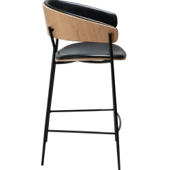 Crib Barstol Vintage Black, Oak