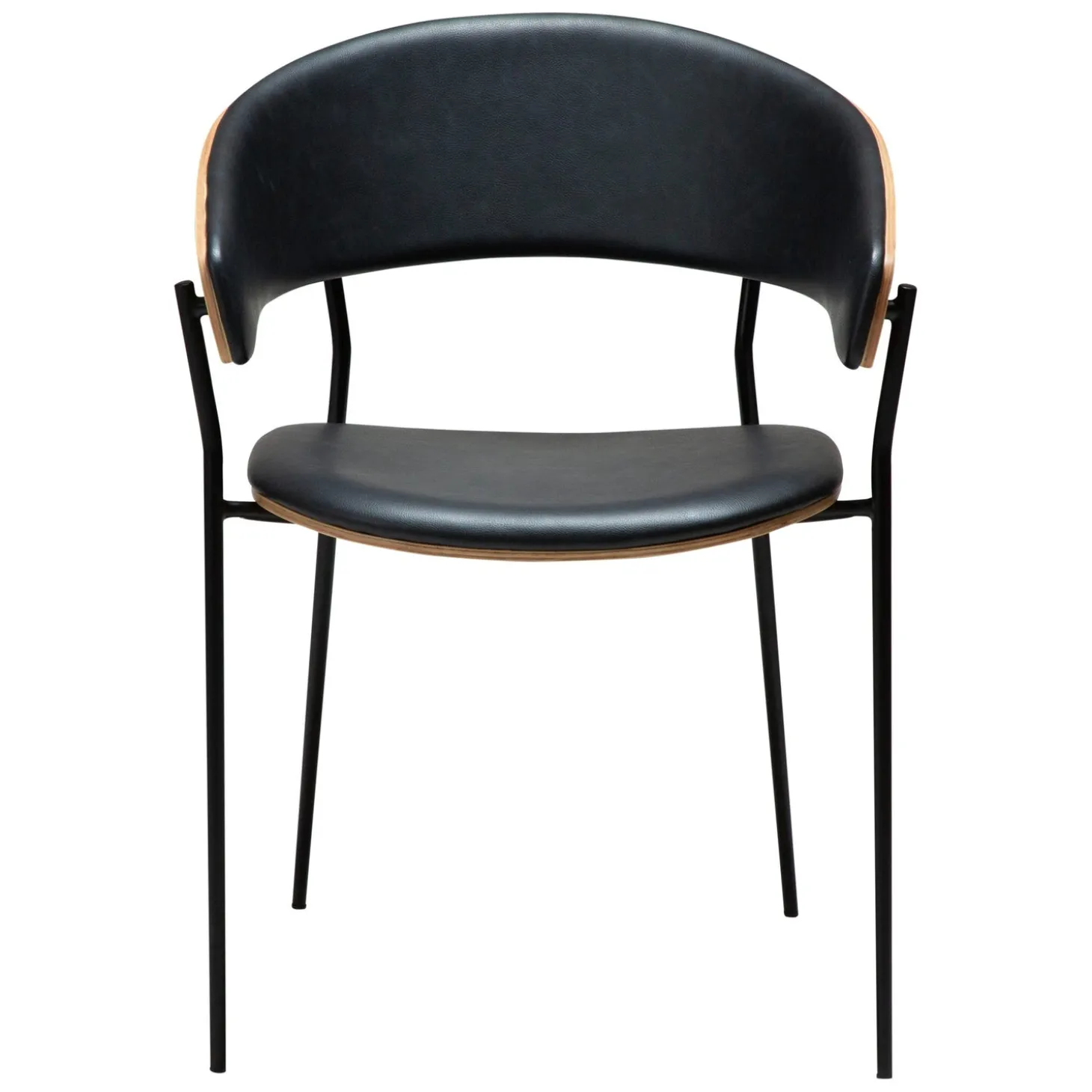 Crib Stol Raven Black, Bleached Oak