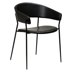 Crib Stol Vintage Black, Black Ash