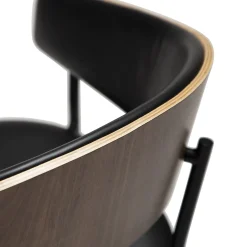 Crib Stol Vintage Black, Walnut