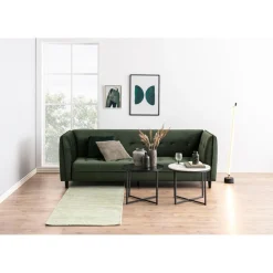 Cross Sidobord Rund 55 cm Svart