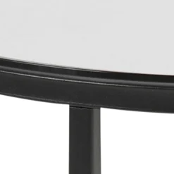 Cross Sidobord Rund 55 cm Svart