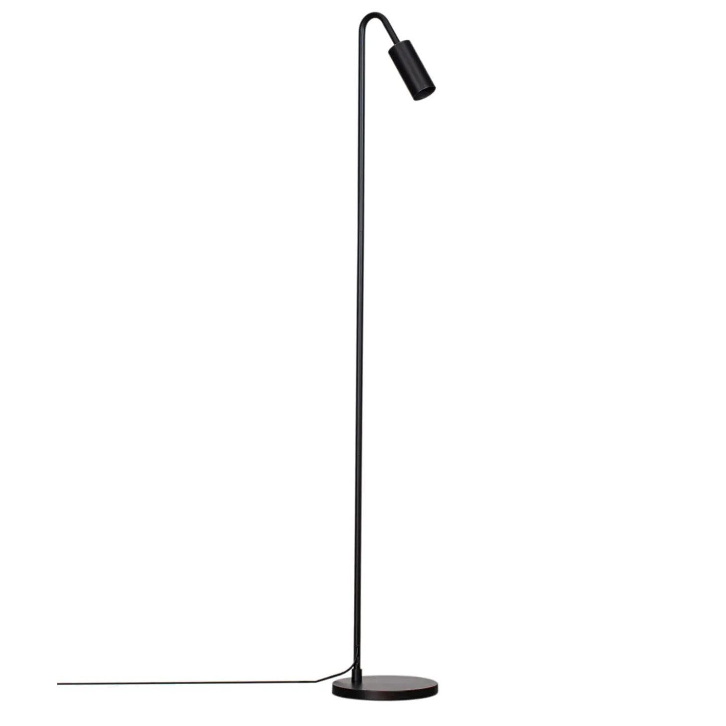 Curve Golvlampa Svart matt
