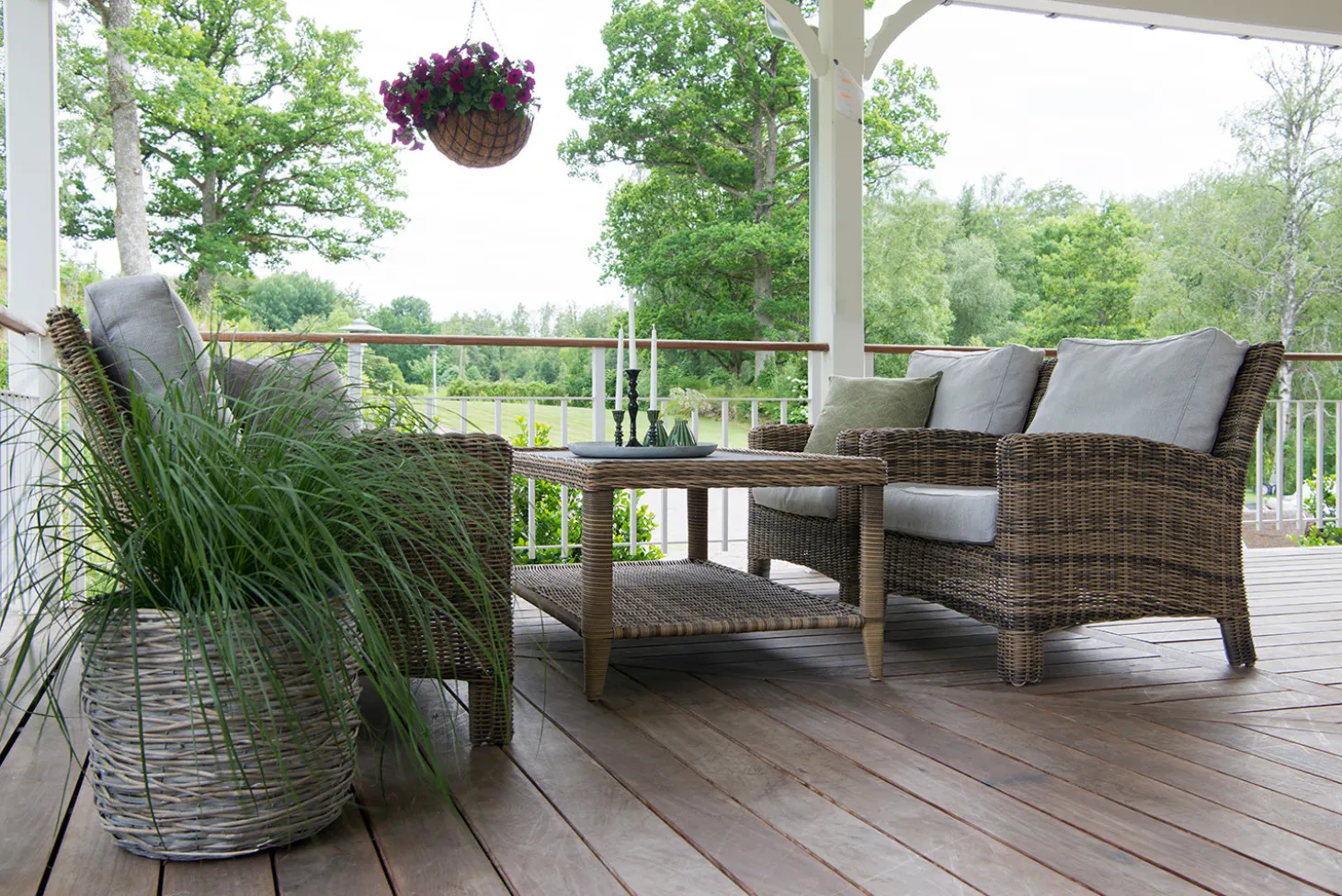 Dallas Utesoffa 2,5-sits Natur