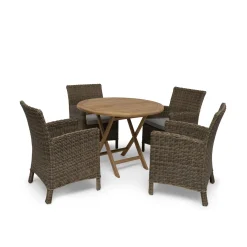Dallas Utestol 2-Pack Natur