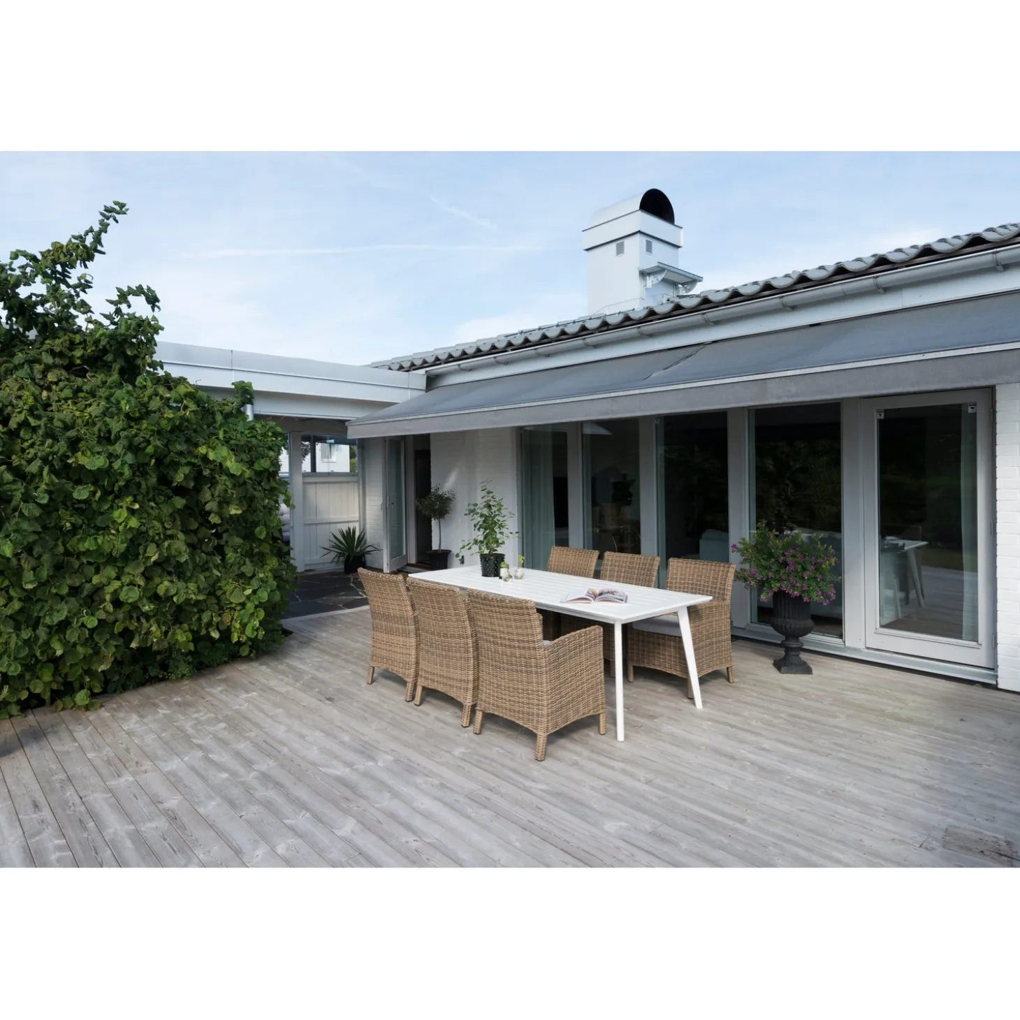Dallas Utestol 2-Pack Natur