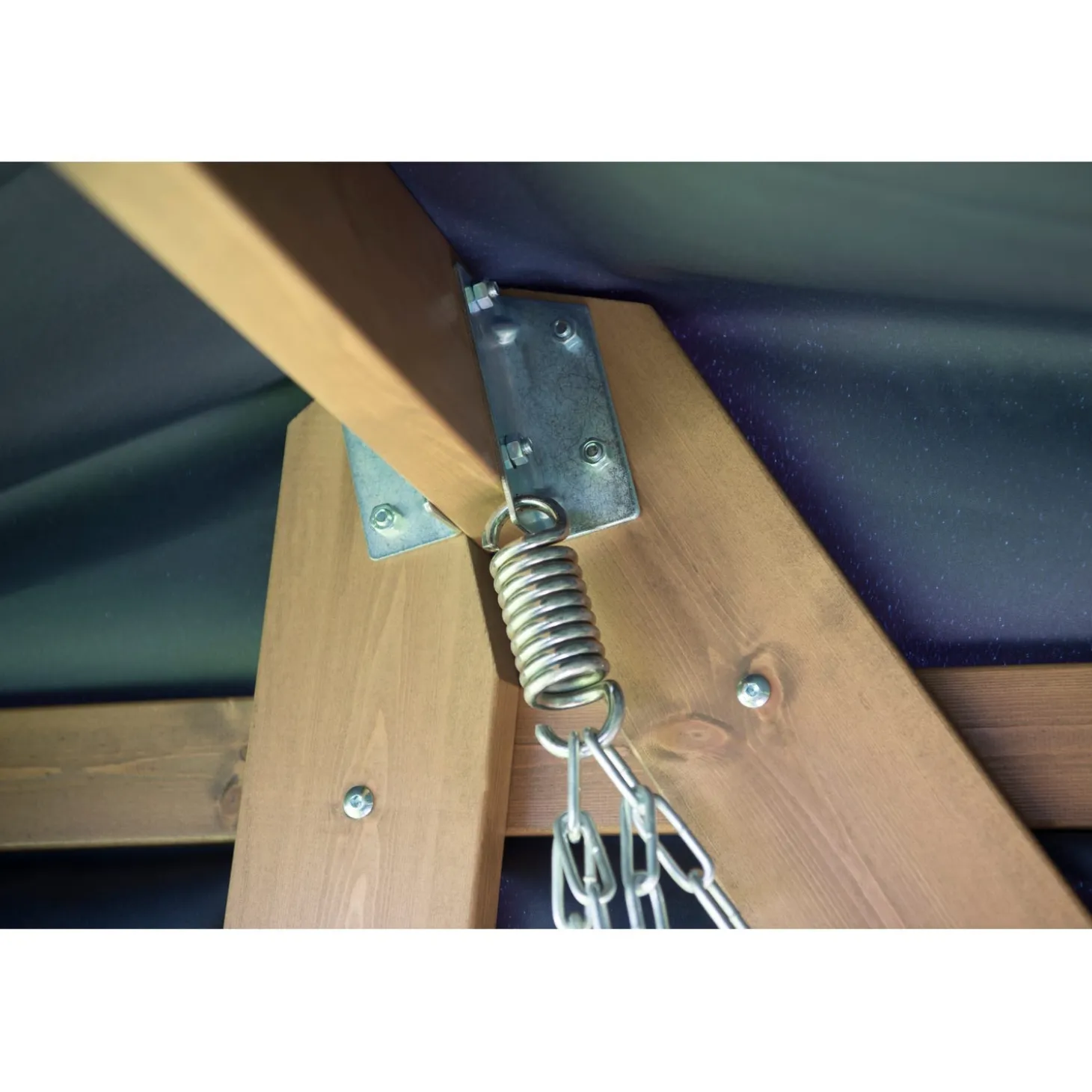 Dalom/Slöinge Hammocktak Blå/Vit