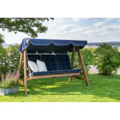 Dalom/Slöinge Hammocktak Blå/Vit