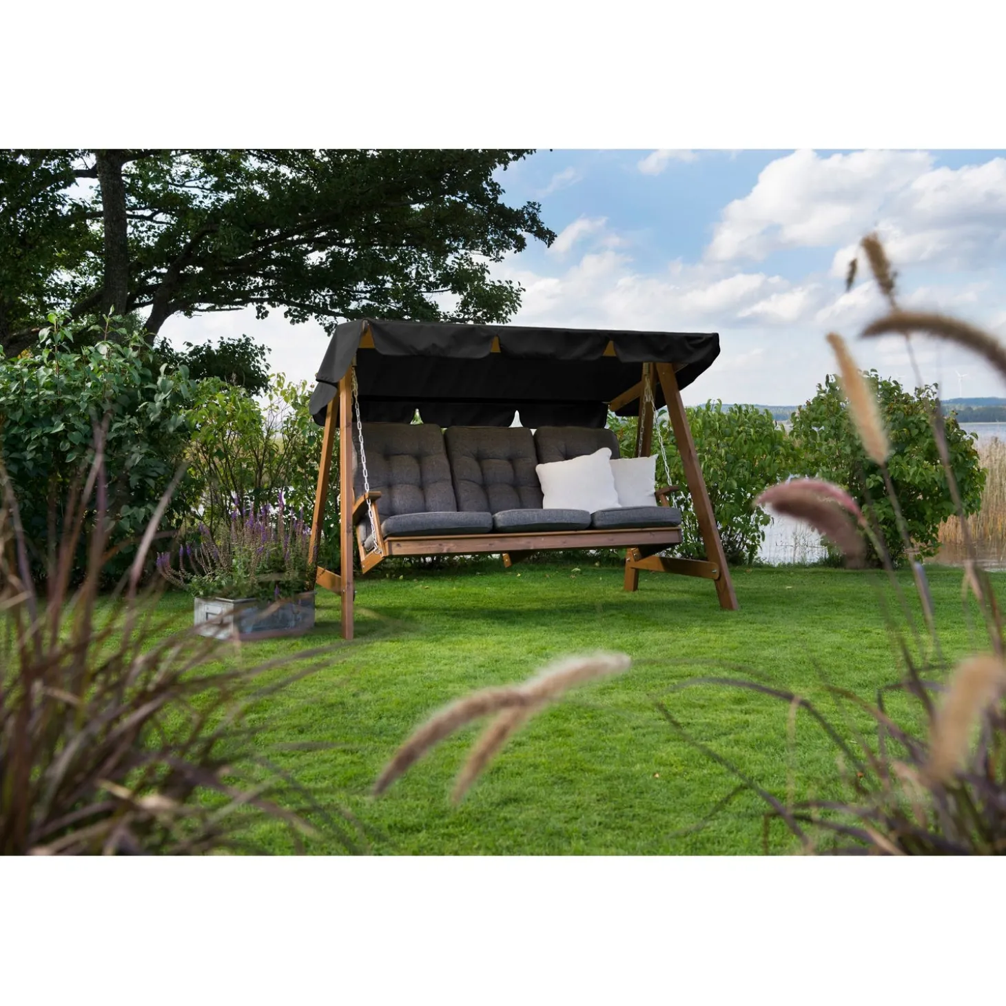 Dalom/Slöinge Hammocktak Svart