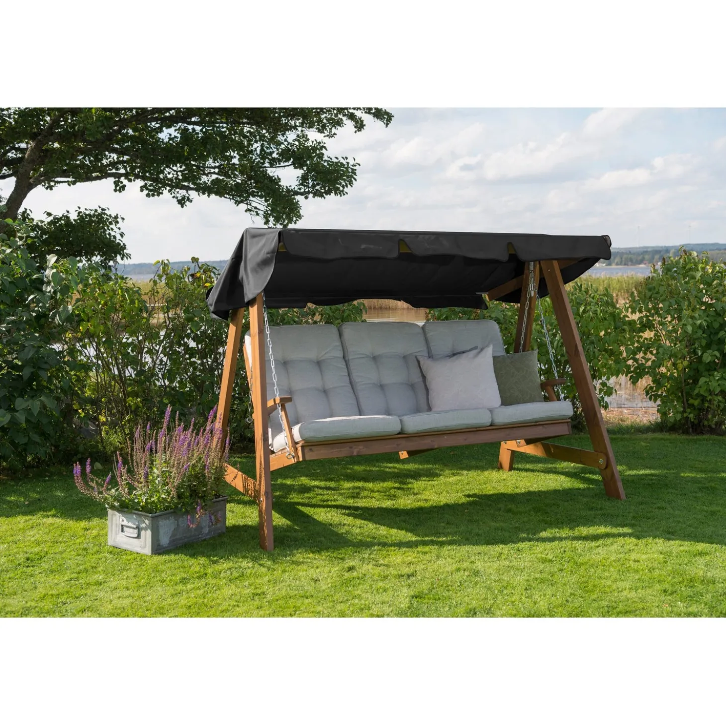 Dalom/Slöinge Hammocktak Svart