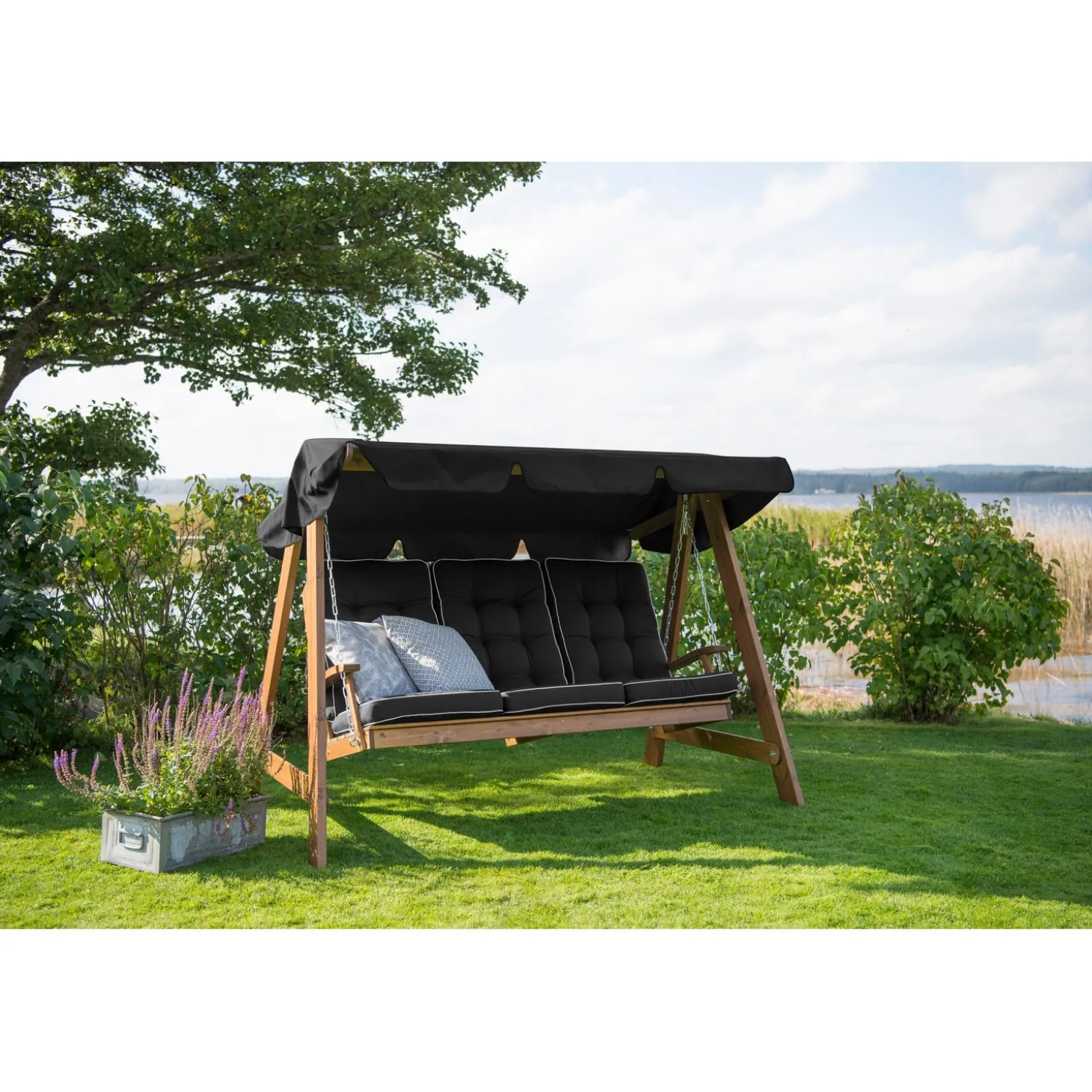 Dalom/Slöinge Hammocktak Svart