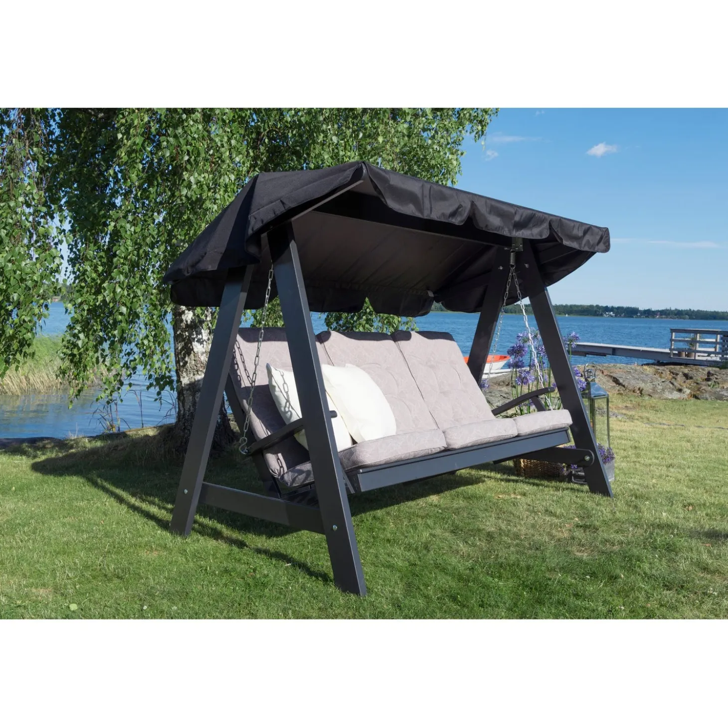 Dalom/Slöinge Hammocktak Svart