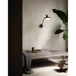 Darci Svängbar Svart Vägglampa