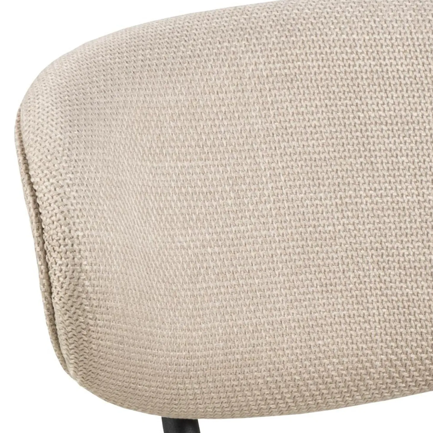 Delfino Matstol Basel tyg Beige