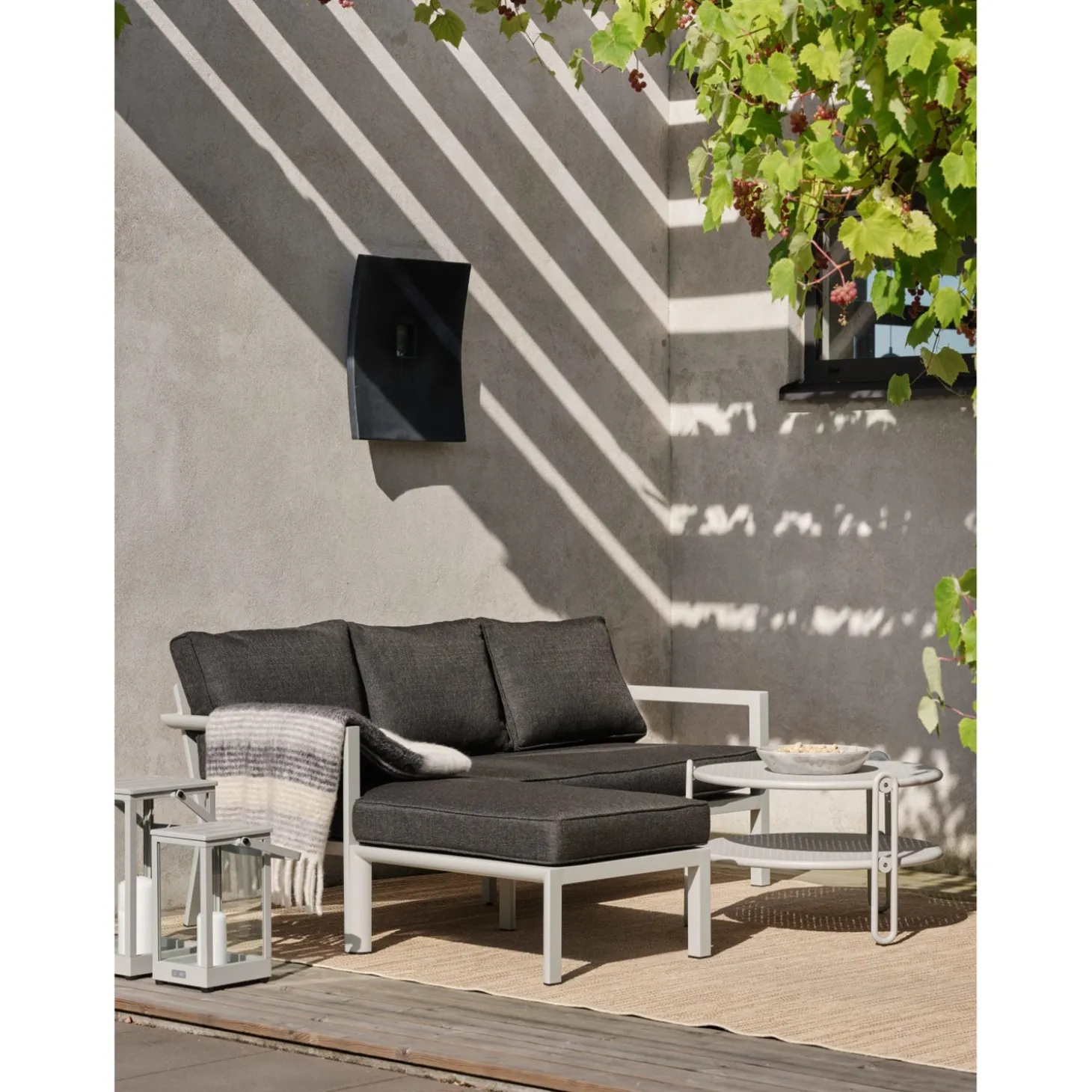 Delia Divansoffa Light Grey