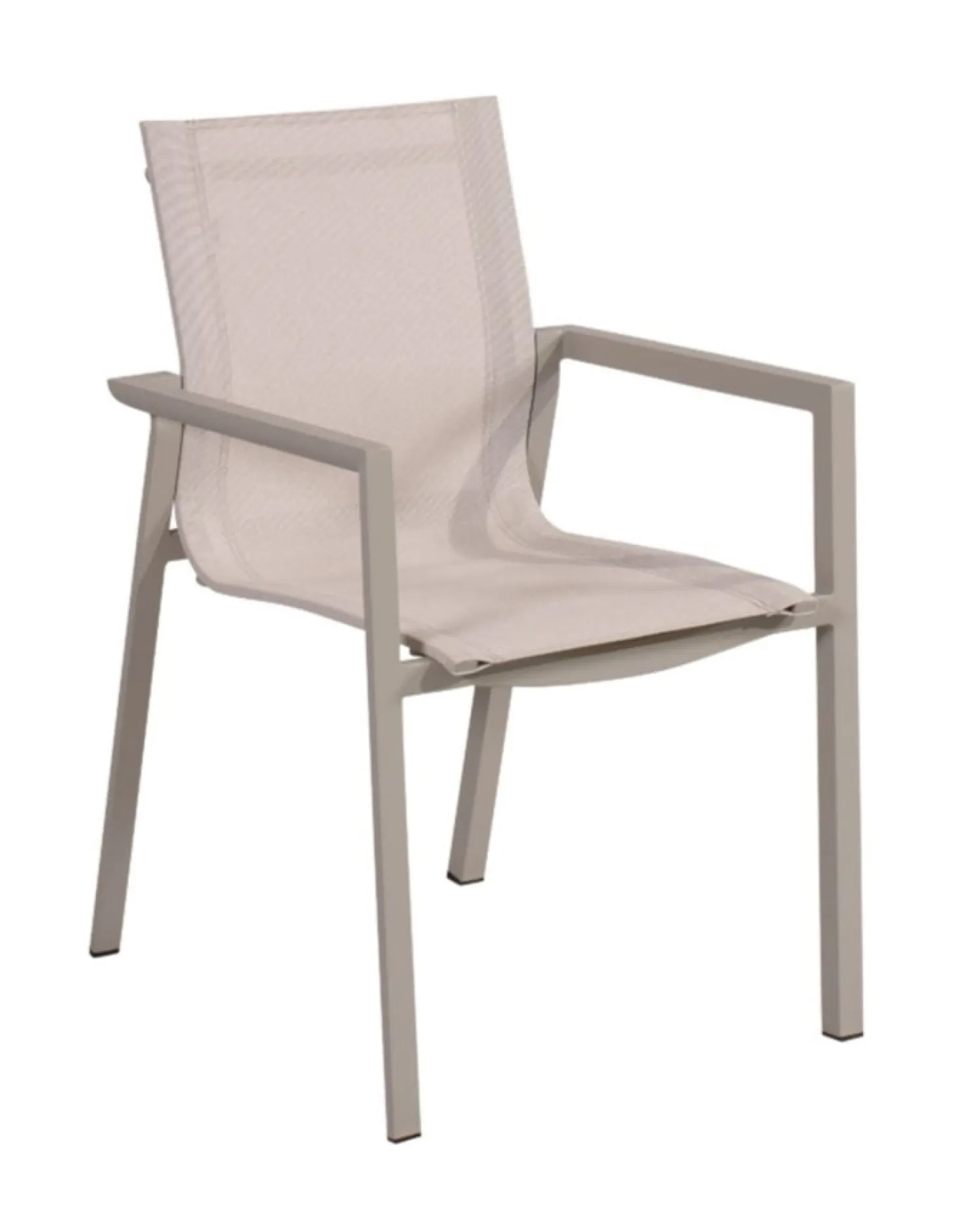 Delia Karmstol Light Grey/Off-White