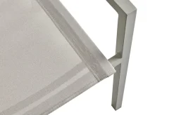 Delia Karmstol Light Grey/Off-White