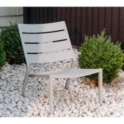 Delia Loungefåtölj Light Grey