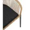 Delta Karmstol Antracit/Teddy Black Natur