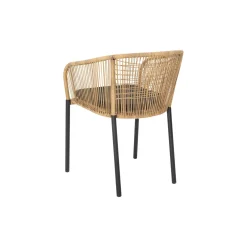 Delta Karmstol Svart/Teddy Black Natur