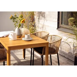 Delta Karmstol Svart/Teddy Black Natur
