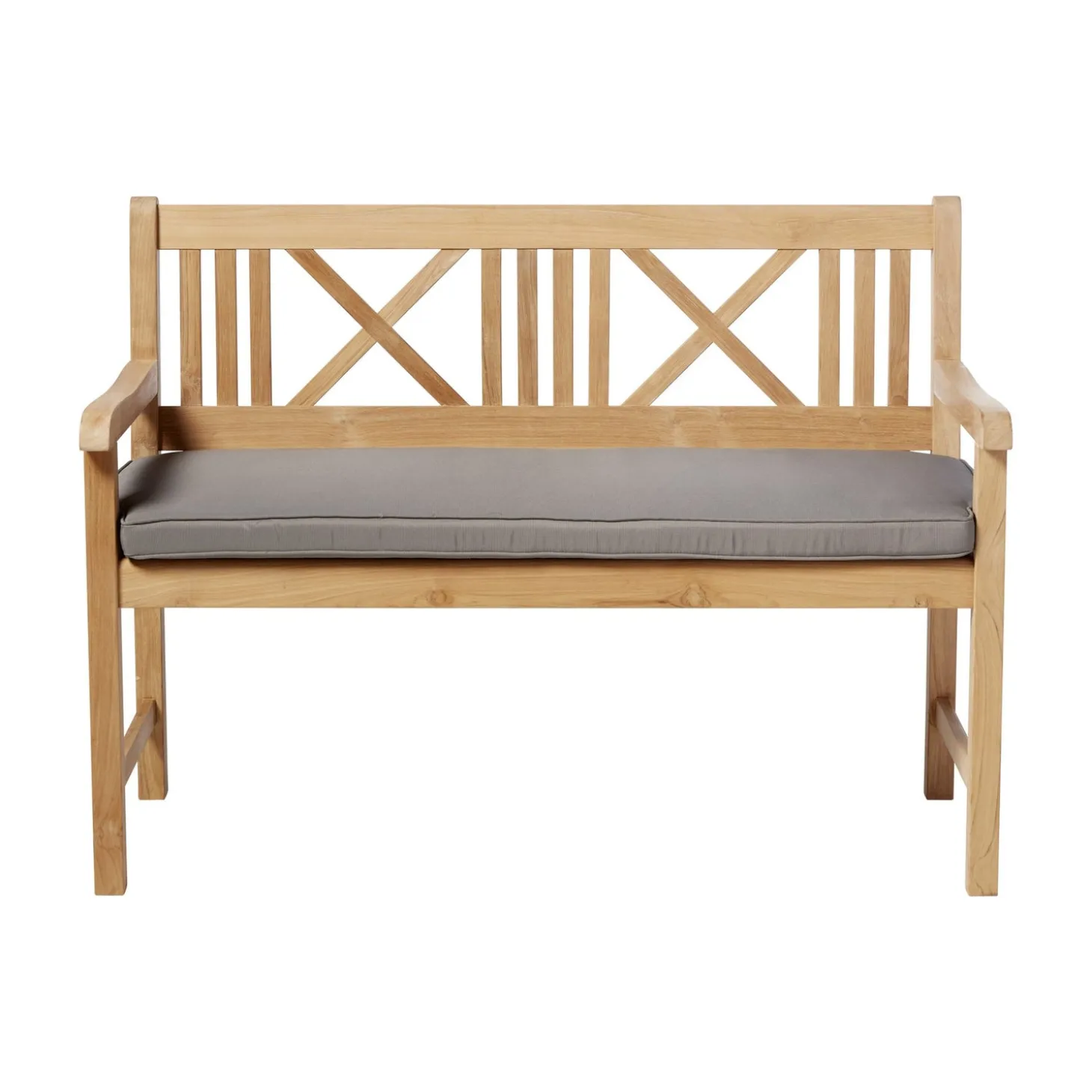 Deluxe Rosenborg Grå Bänkdyna 120 cm