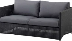 Diamond 2-sits lounge soffa inkl. Dyna Grafit