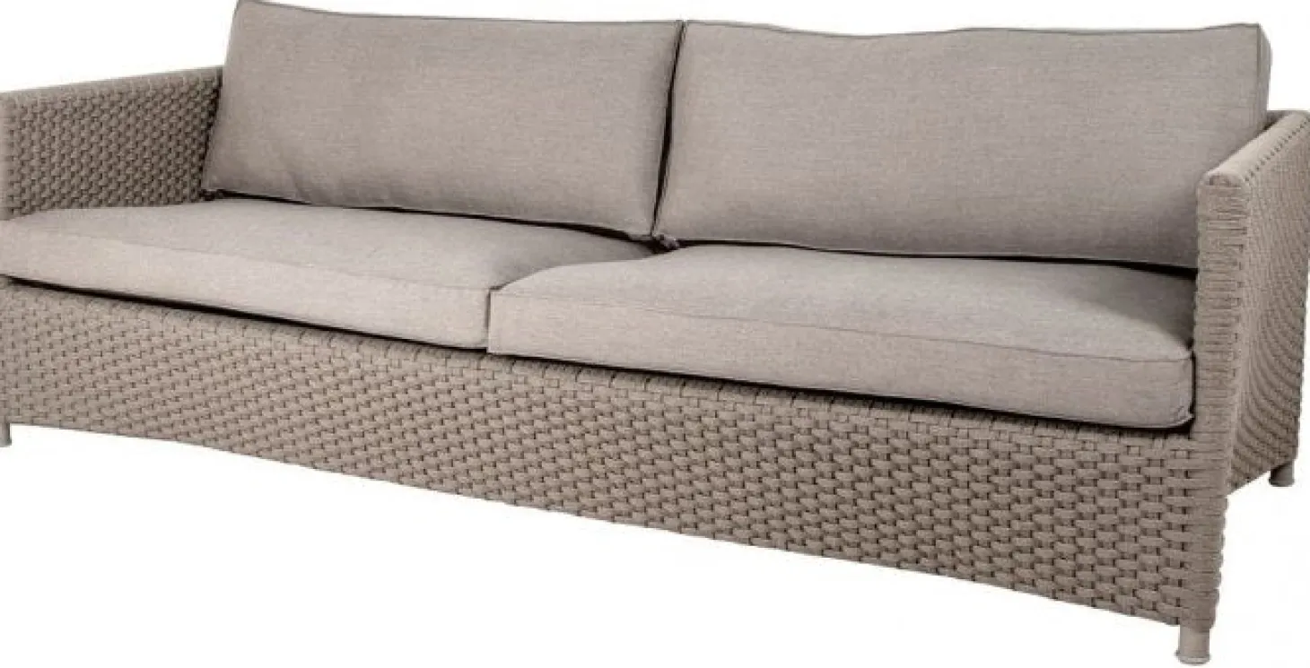 Diamond 3-sits lounge soffa inkl. Dyna Taupe