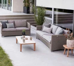 Diamond 3-sits lounge soffa inkl. Dyna Taupe