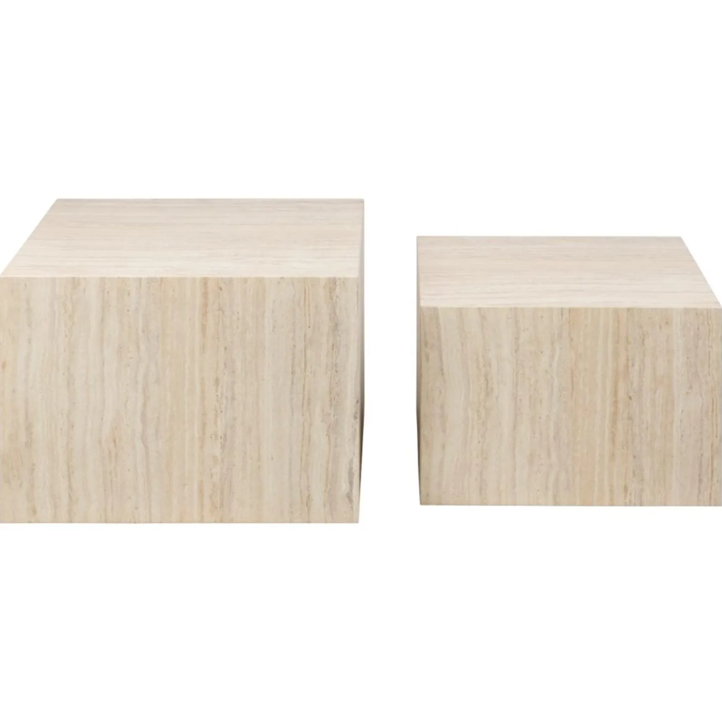 Dijon Satsbord 58x58 cm Travertin