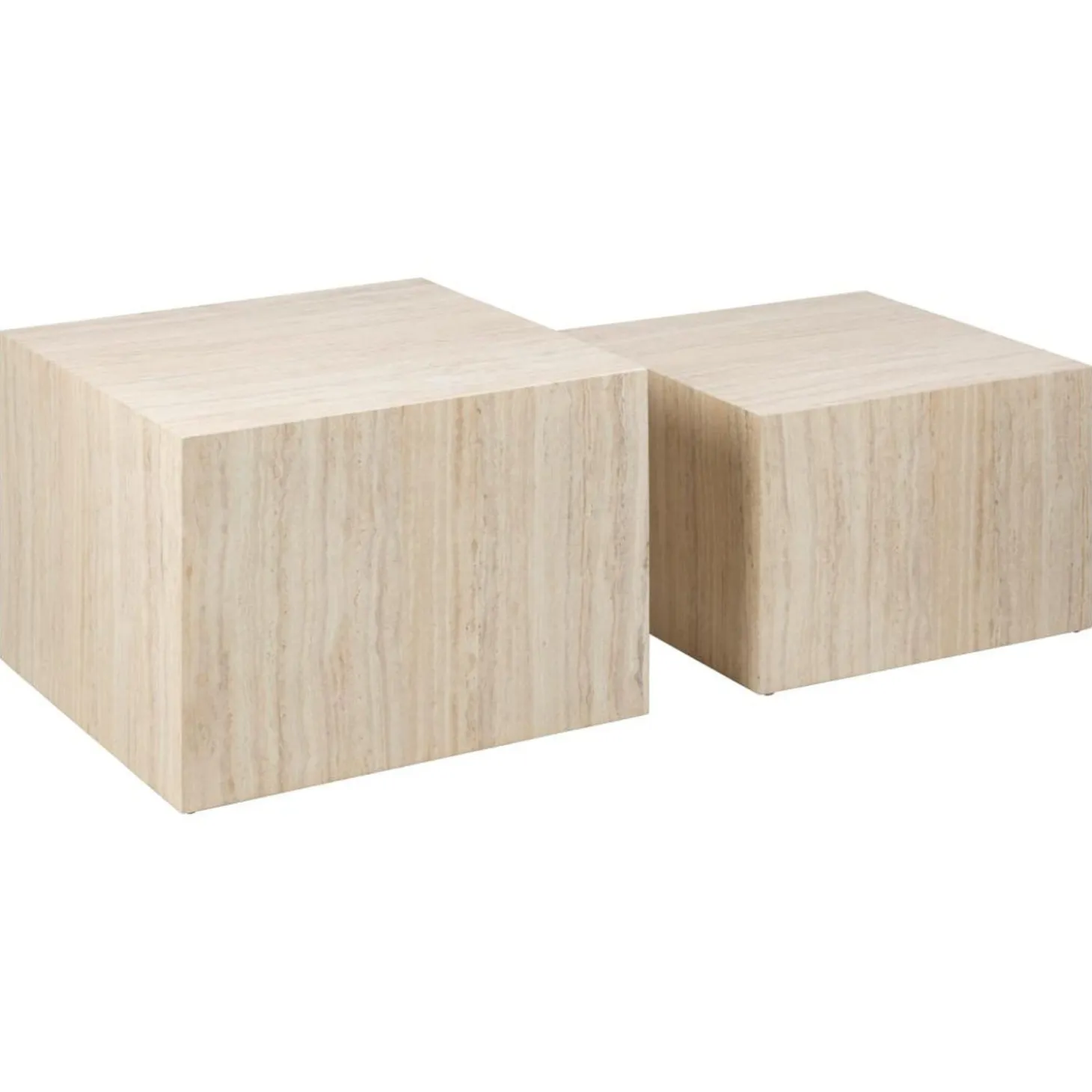 Dijon Satsbord 58x58 cm Travertin