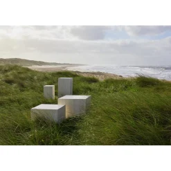 Dijon Satsbord 58x58 cm Travertin