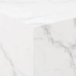 Dijon Satsbord 58x58 cm Vit Carrara