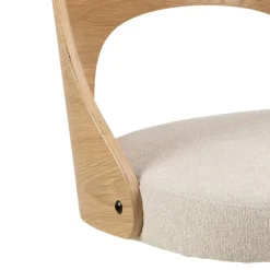 Dina Matstol vrid-funktion Ek/Beige
