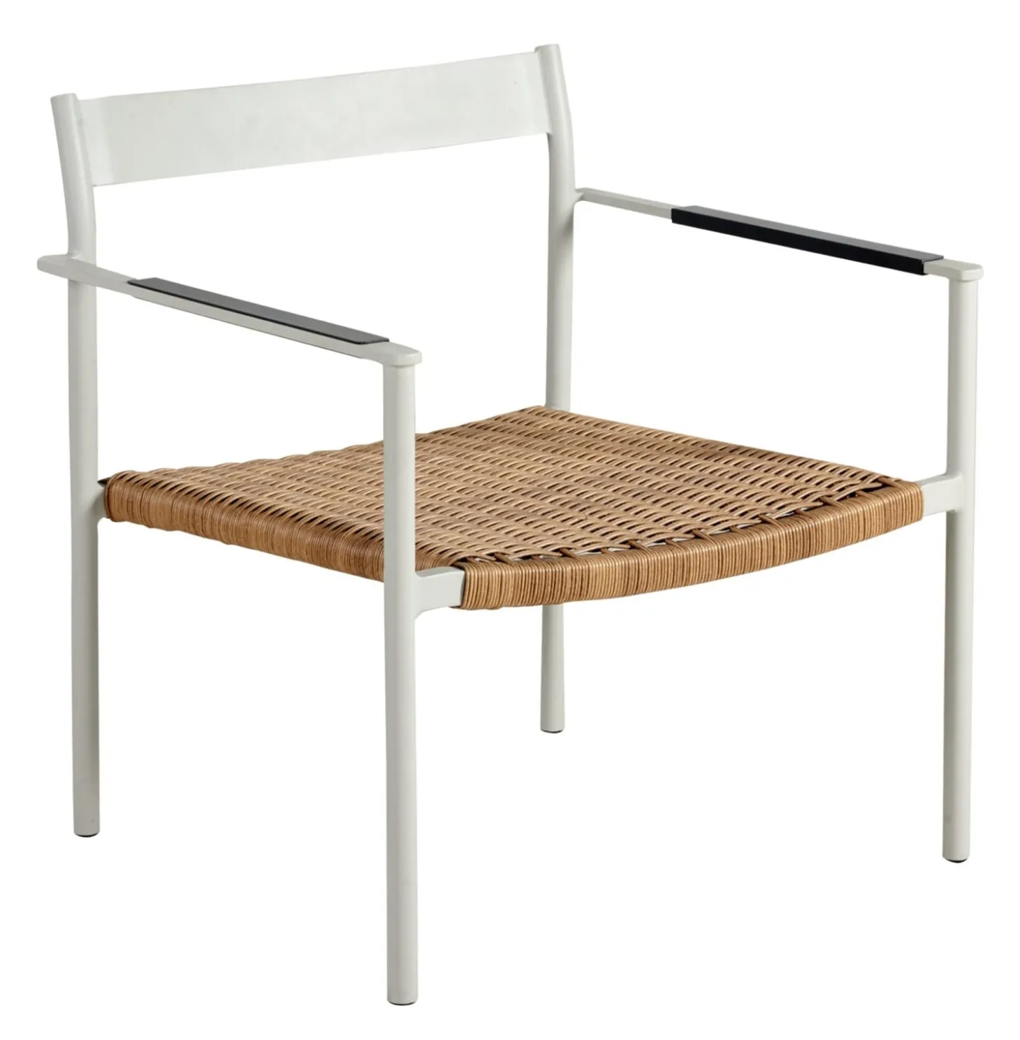 DK Loungestol Light Grey/Natur