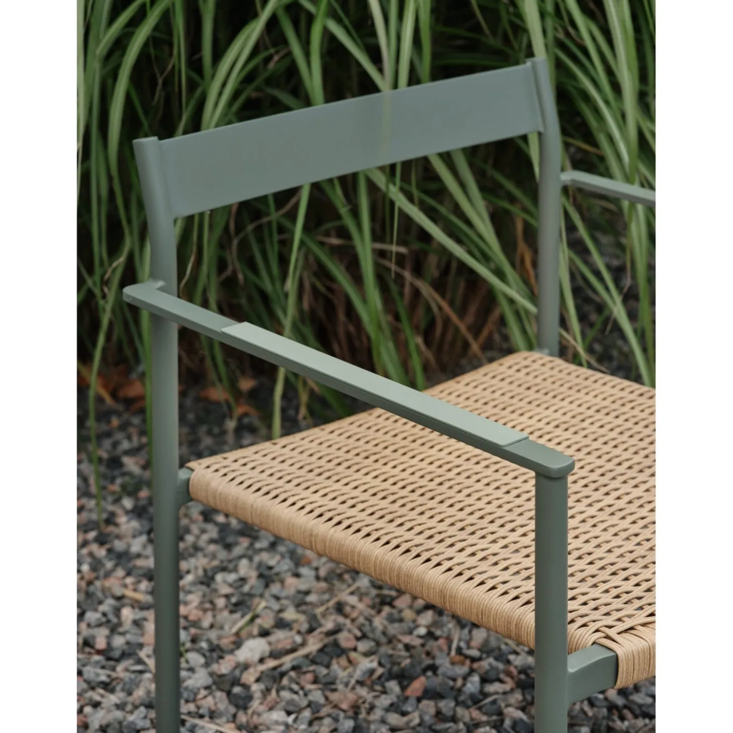 DK Loungestol Nordic Green/Natur